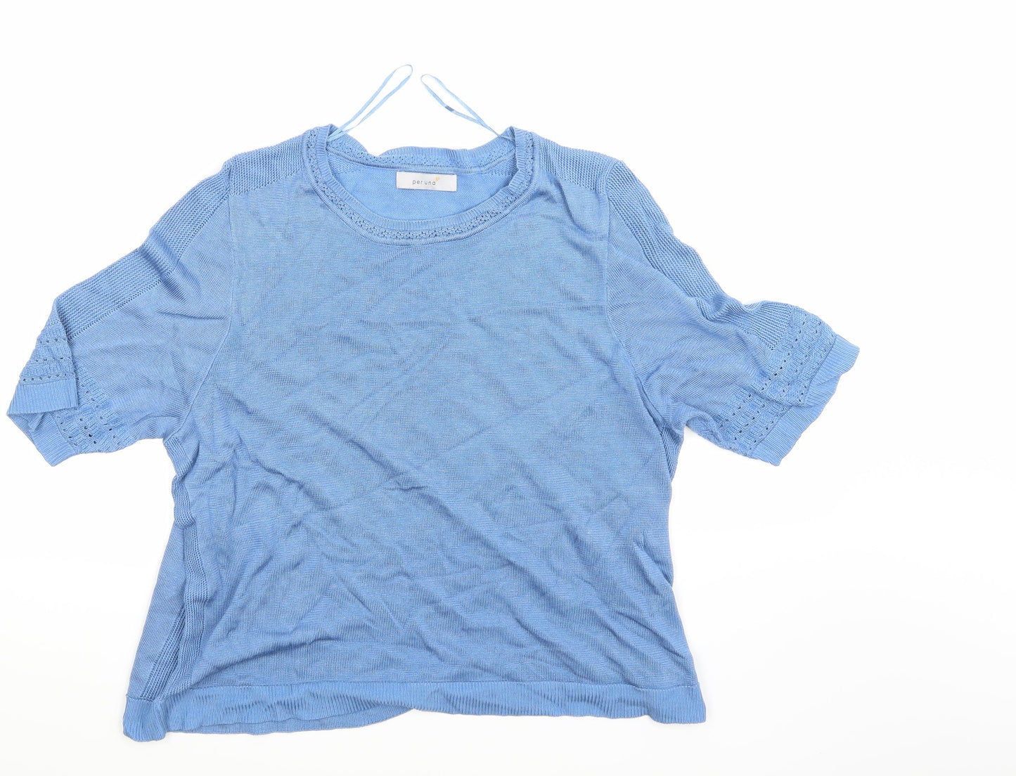 Marks and Spencer Womens Blue   Pullover Jumper Size 20