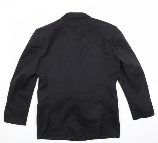 C&A Mens Black   Jacket Suit Jacket Size L