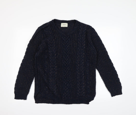Papaya Womens Blue   Pullover Jumper Size M
