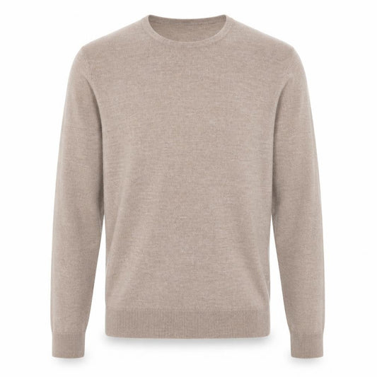 Topman Mens Beige  Knit Pullover Jumper Size L