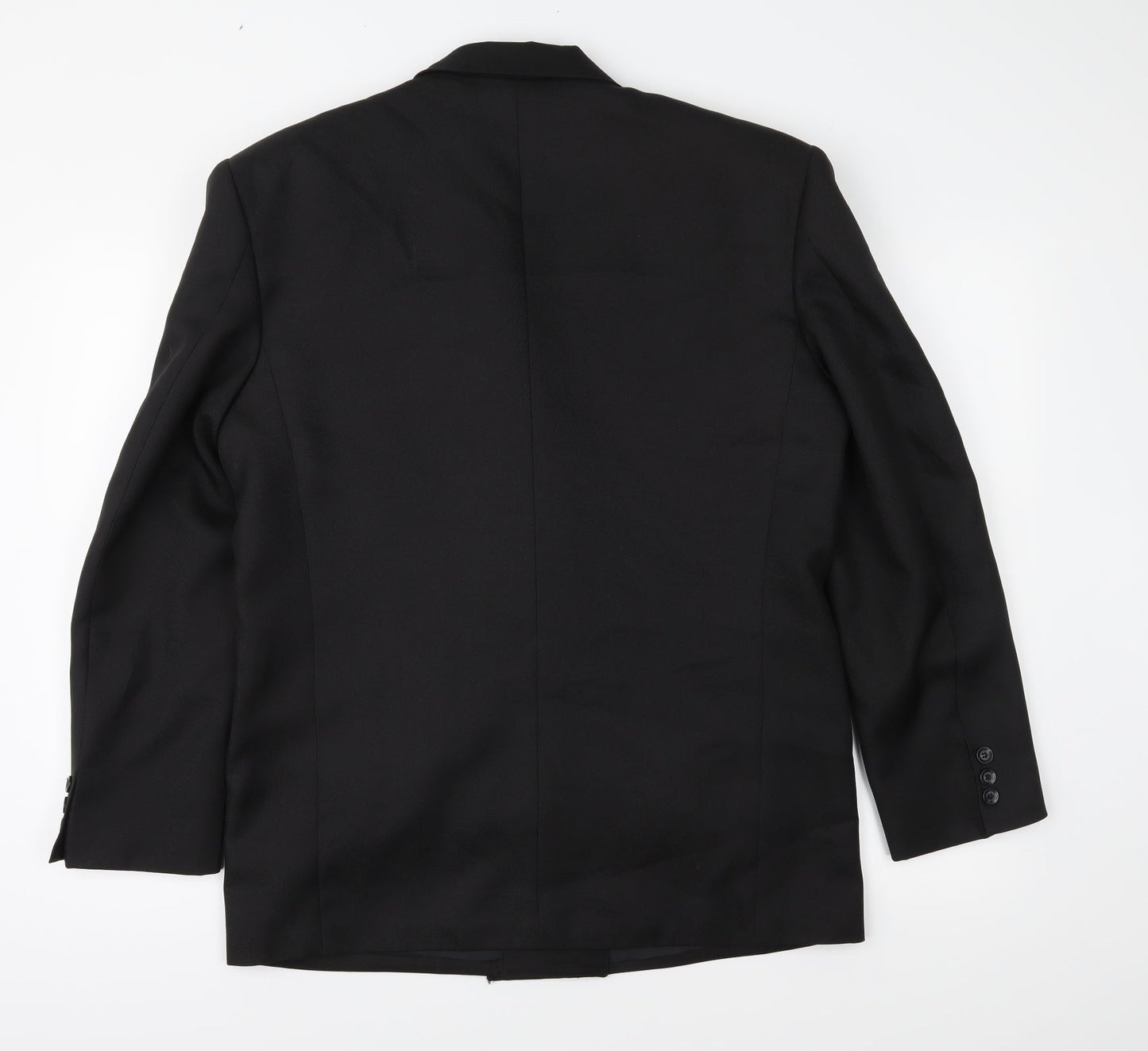 Andre Cori Mens Black   Jacket Suit Jacket Size 40