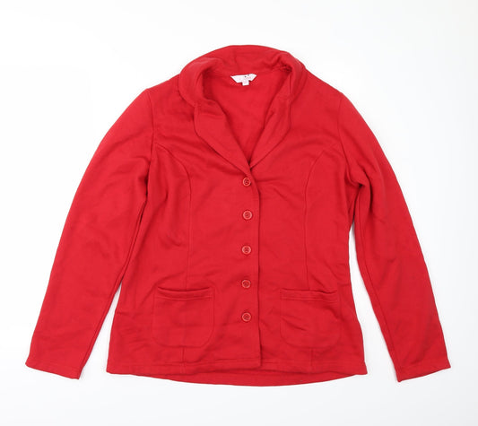 julipa Womens Red   Jacket  Size 12
