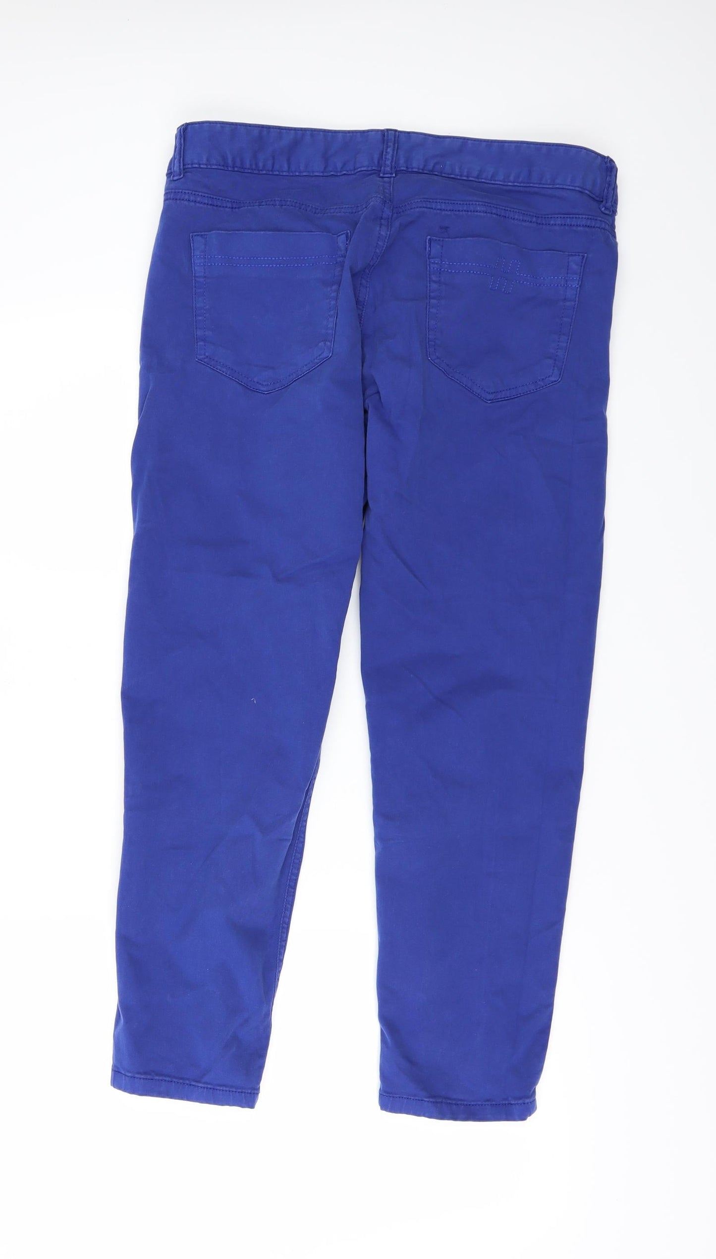 DebenhamsEE Womens Blue  Denim Skinny Jeans Size 14 L24 in