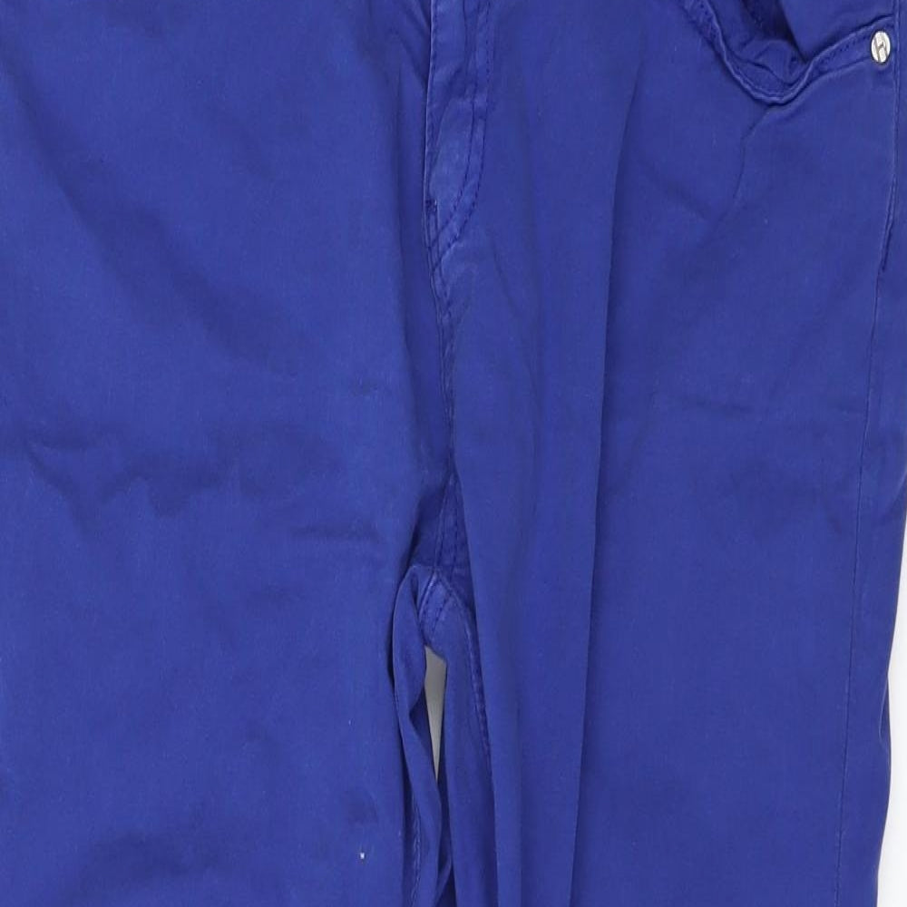 DebenhamsEE Womens Blue  Denim Skinny Jeans Size 14 L24 in