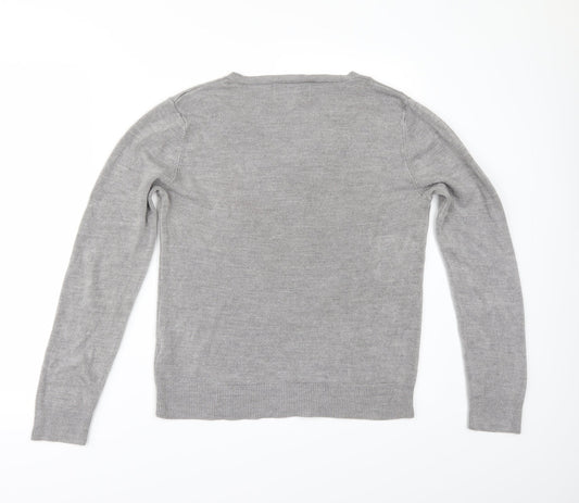 Papaya Womens Grey   Pullover Jumper Size 14