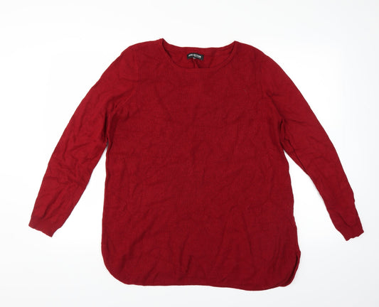 Debenhams Womens Red   Pullover Jumper Size 16