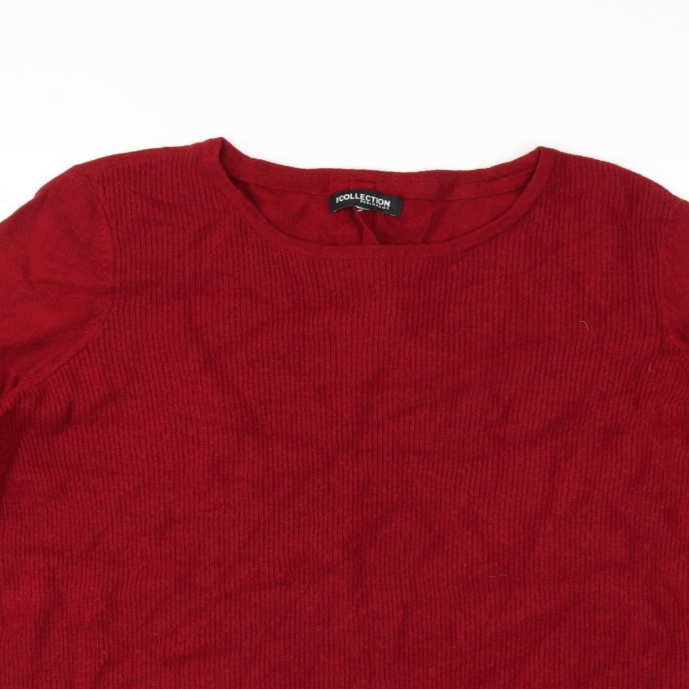 Debenhams Womens Red   Pullover Jumper Size 16