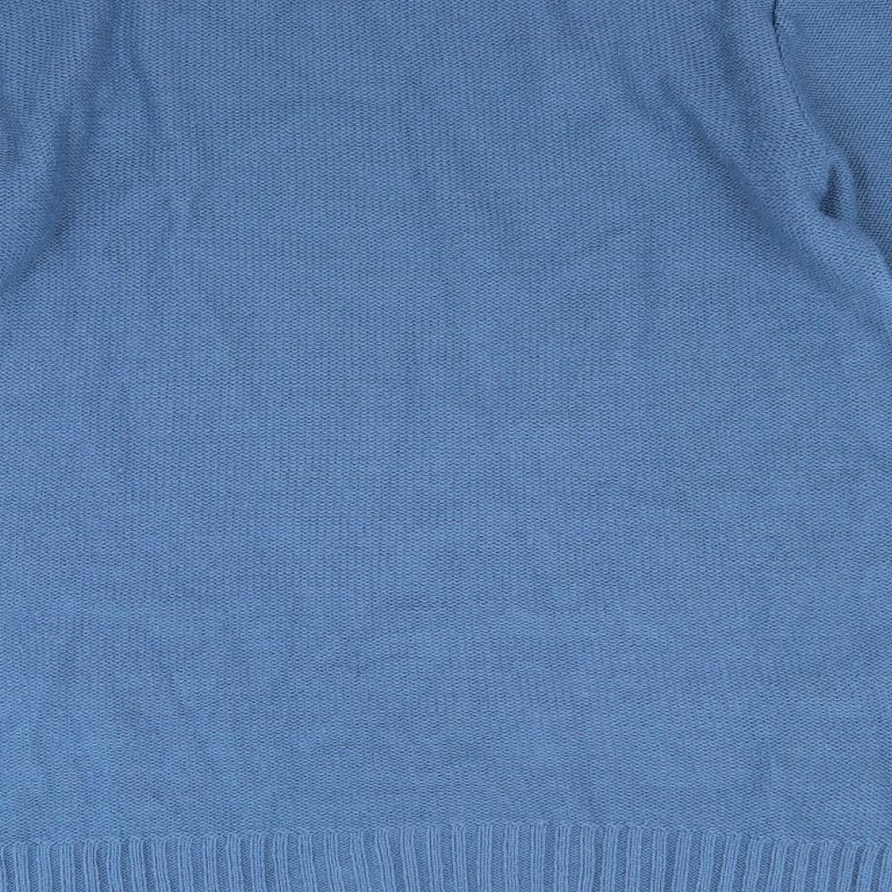 Afibel Womens Blue   Pullover Jumper Size 14