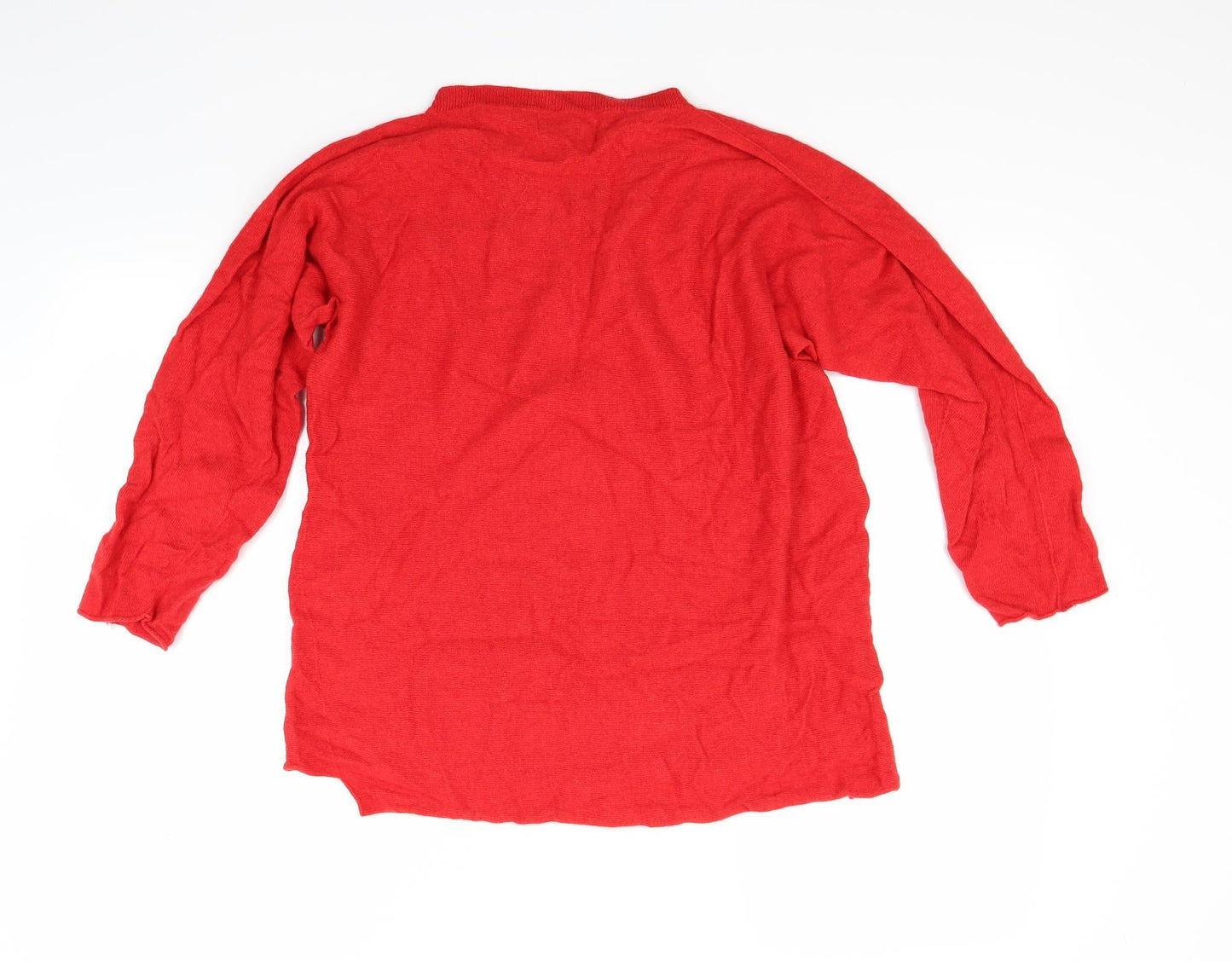 Gria Womens Red   Pullover Jumper Size M