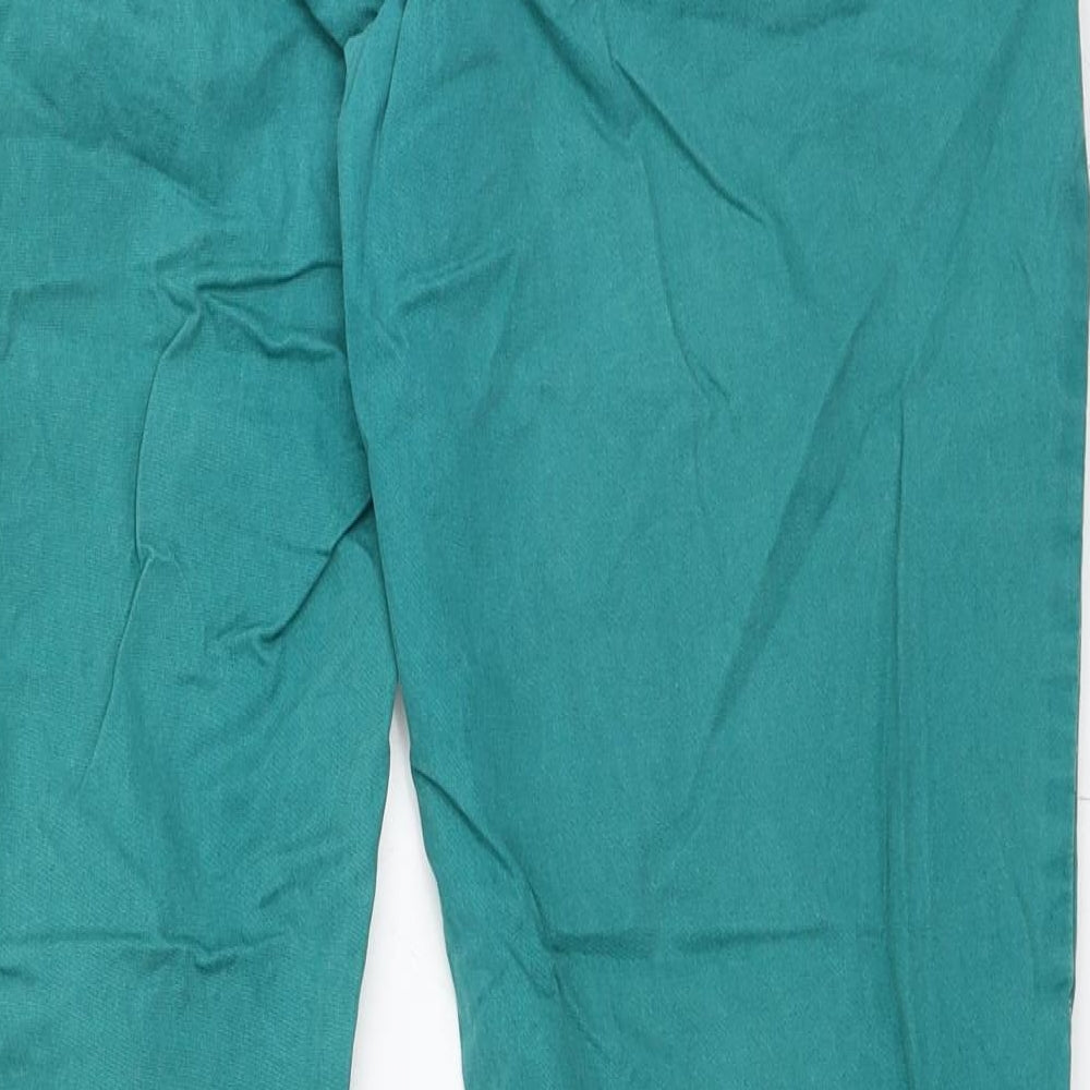 Woolworths Womens Green   Chino Trousers Size 36 in L30 in