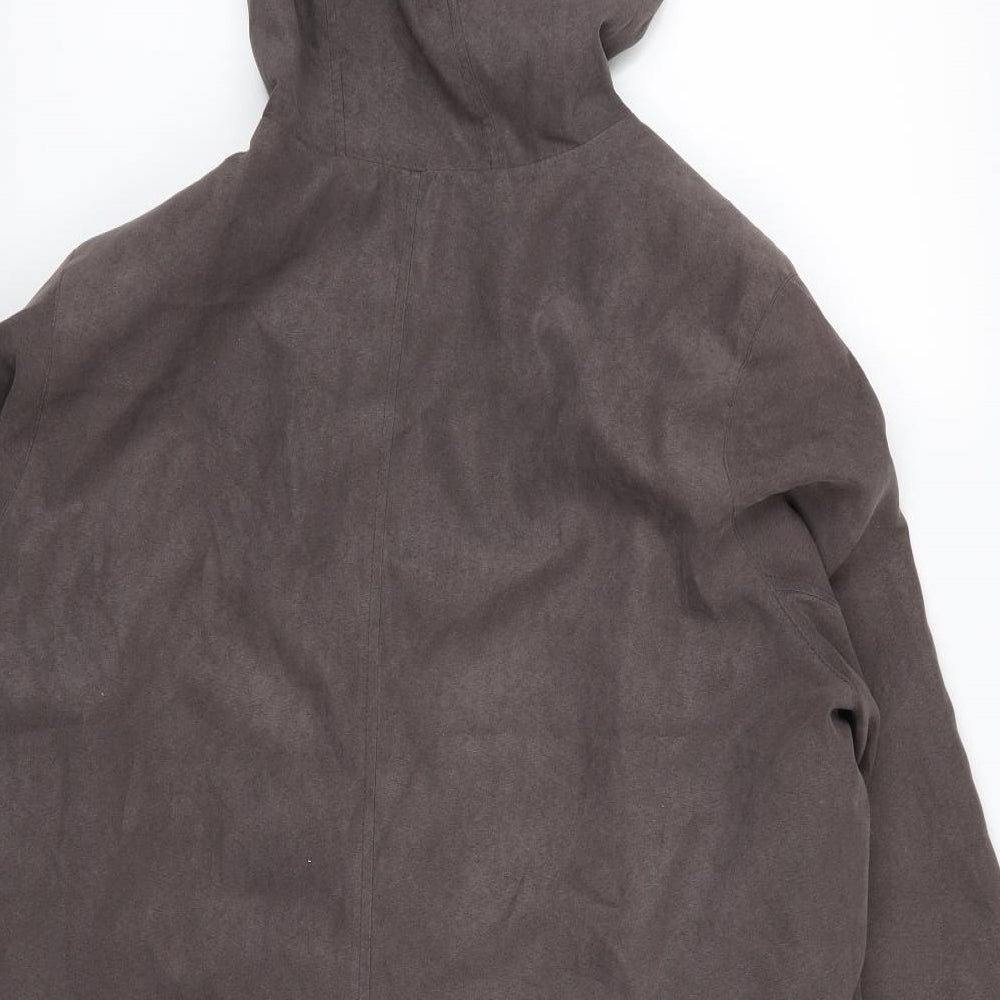 Bonmarché Womens Brown   Overcoat Coat Size M