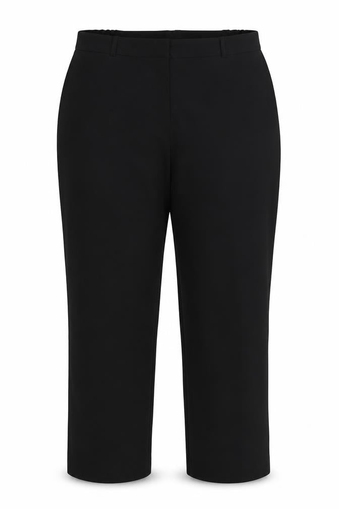 Essential Collection Womens Black  Rayon Trousers  Size 22 L27 in