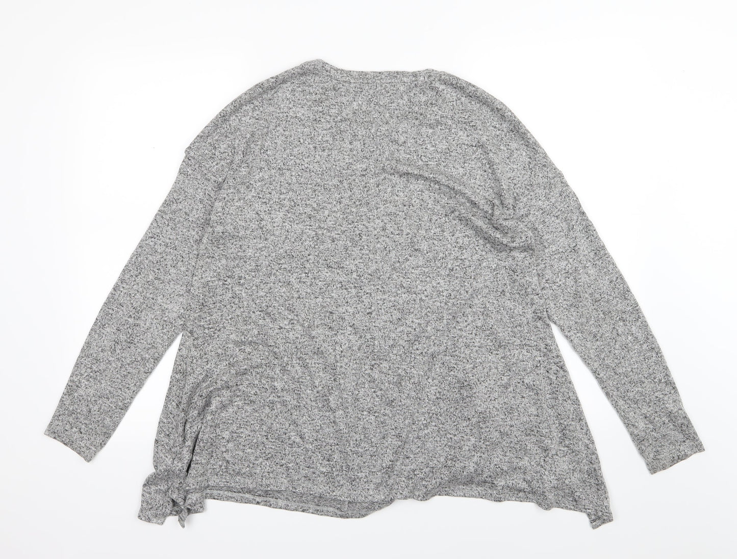 Papaya Womens Grey  Knit Pullover Jumper Size 12