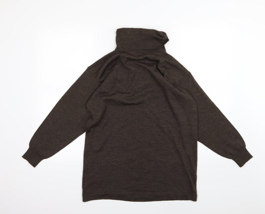 Fair play Womens Brown  Knit Pullover Jumper Size XS
