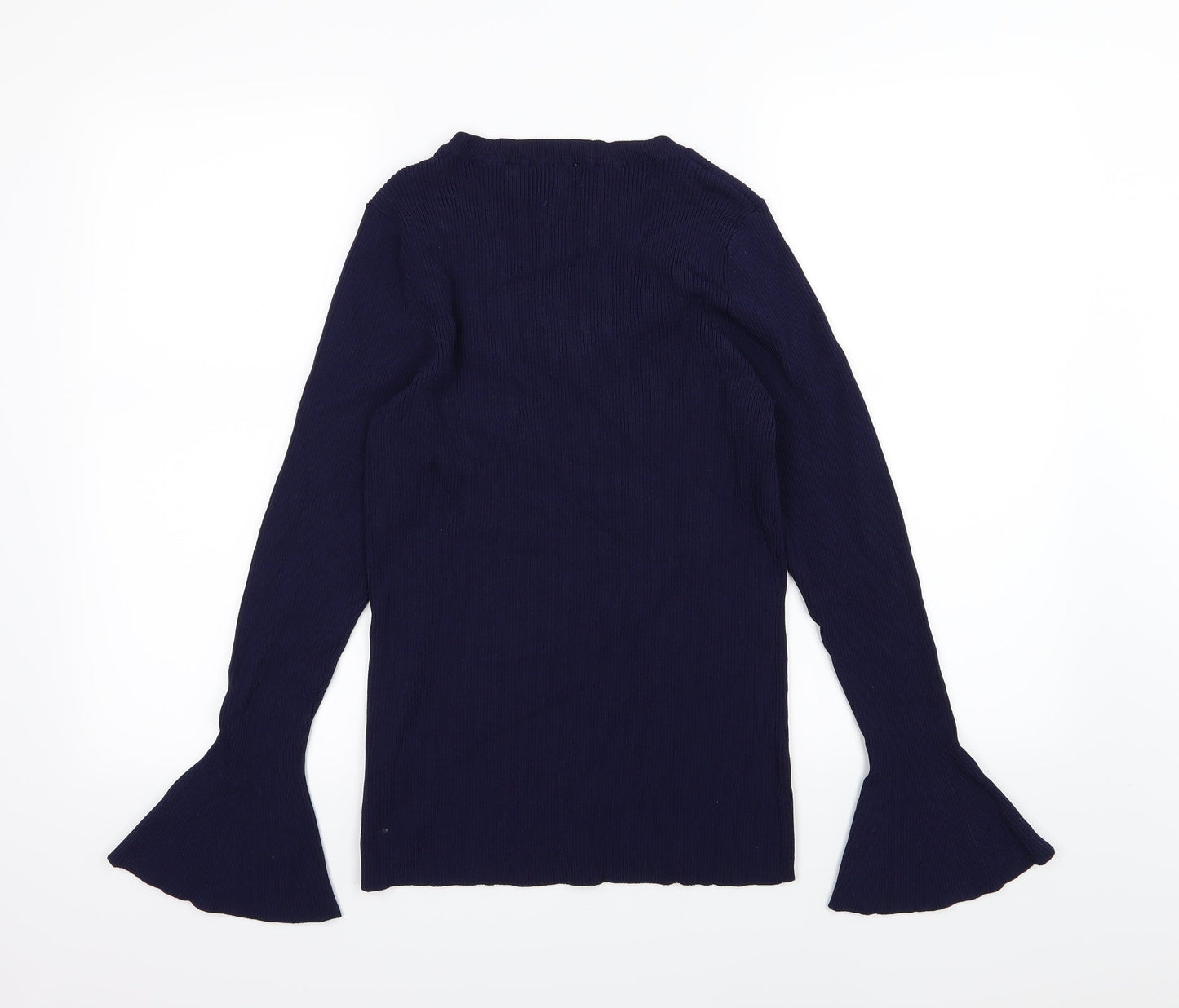 Linea Womens Blue  Knit Pullover Jumper Size 18