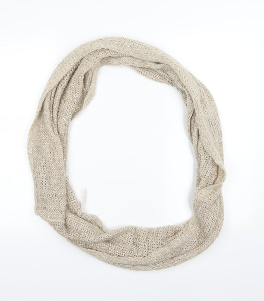 Accessorize Womens Beige  Knit  Scarf   - Snood