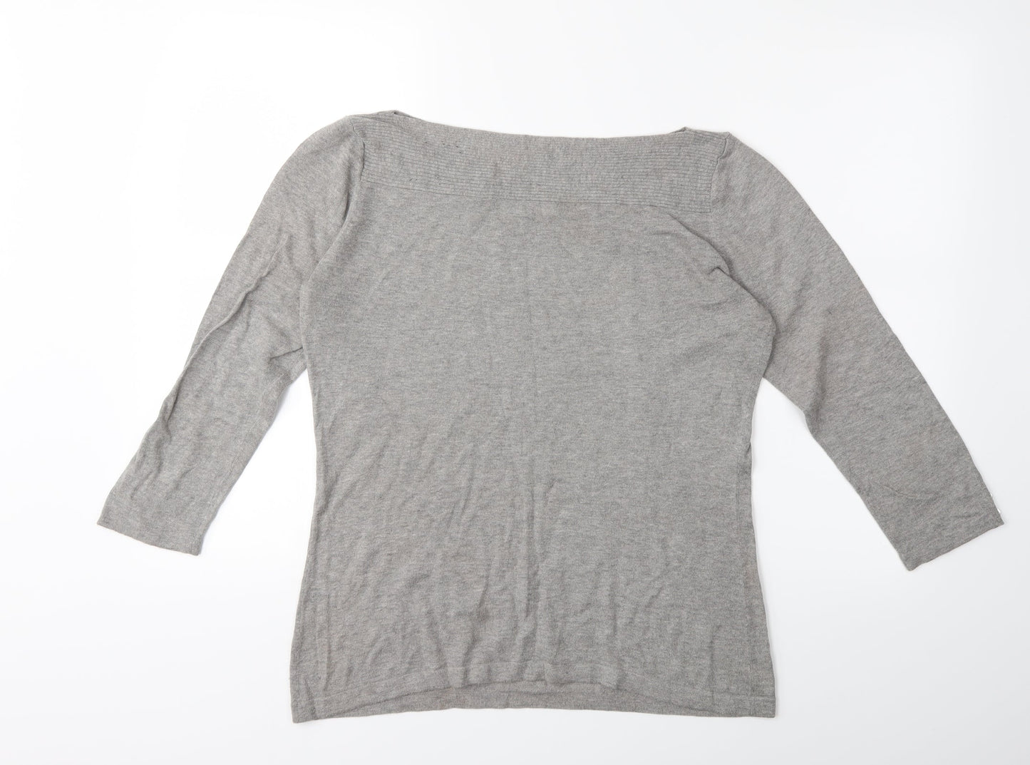 NEXT Womens Grey  Knit Pullover Jumper Size 12