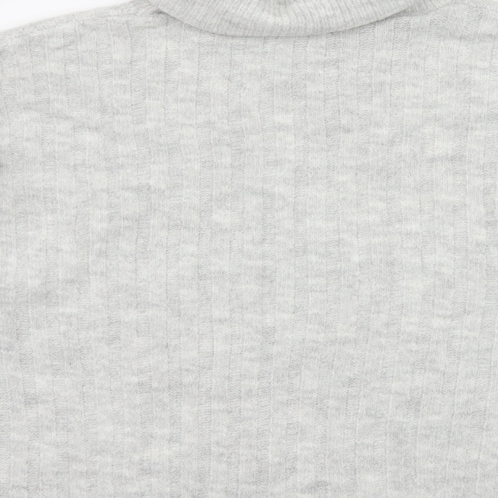 George Womens Grey  Knit Pullover Jumper Size M
