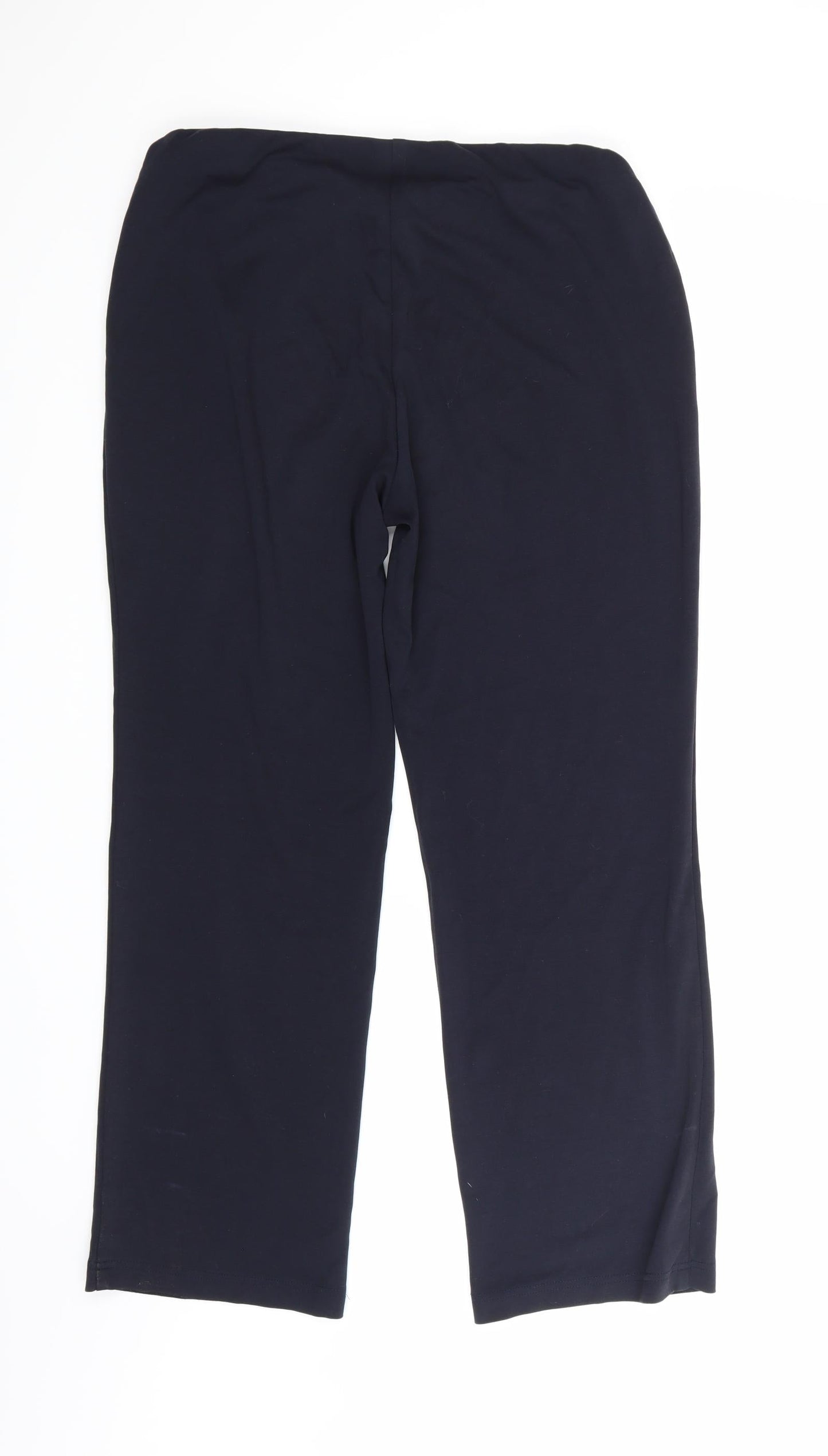 Marks and Spencer Womens Blue   Trousers  Size 14 L26 in