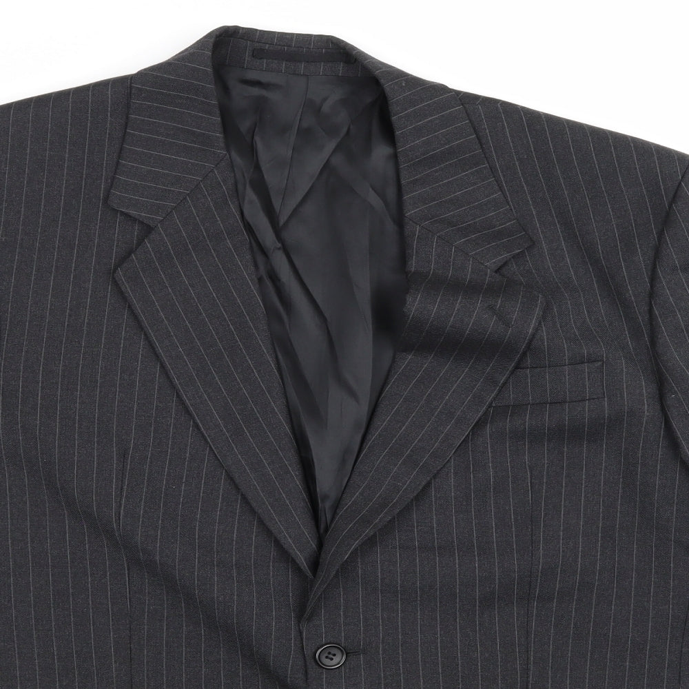 Coes Mens Black   Jacket Blazer Size 42