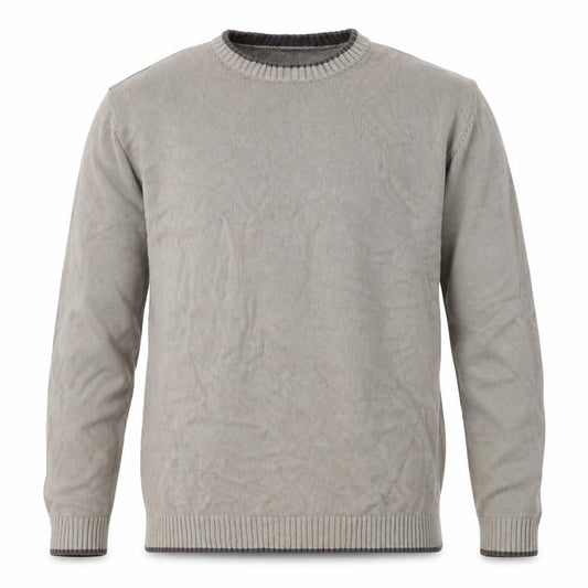 Greenwoods Escape Mens Grey  Knit Pullover Jumper Size M