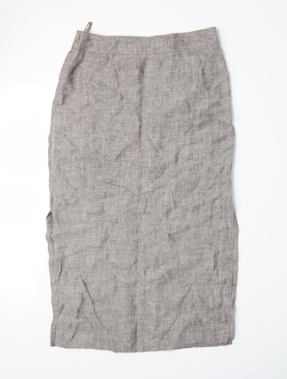 Racing Green Womens Beige   A-Line Skirt Size 12