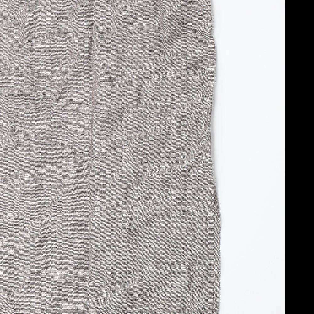 Racing Green Womens Beige   A-Line Skirt Size 12