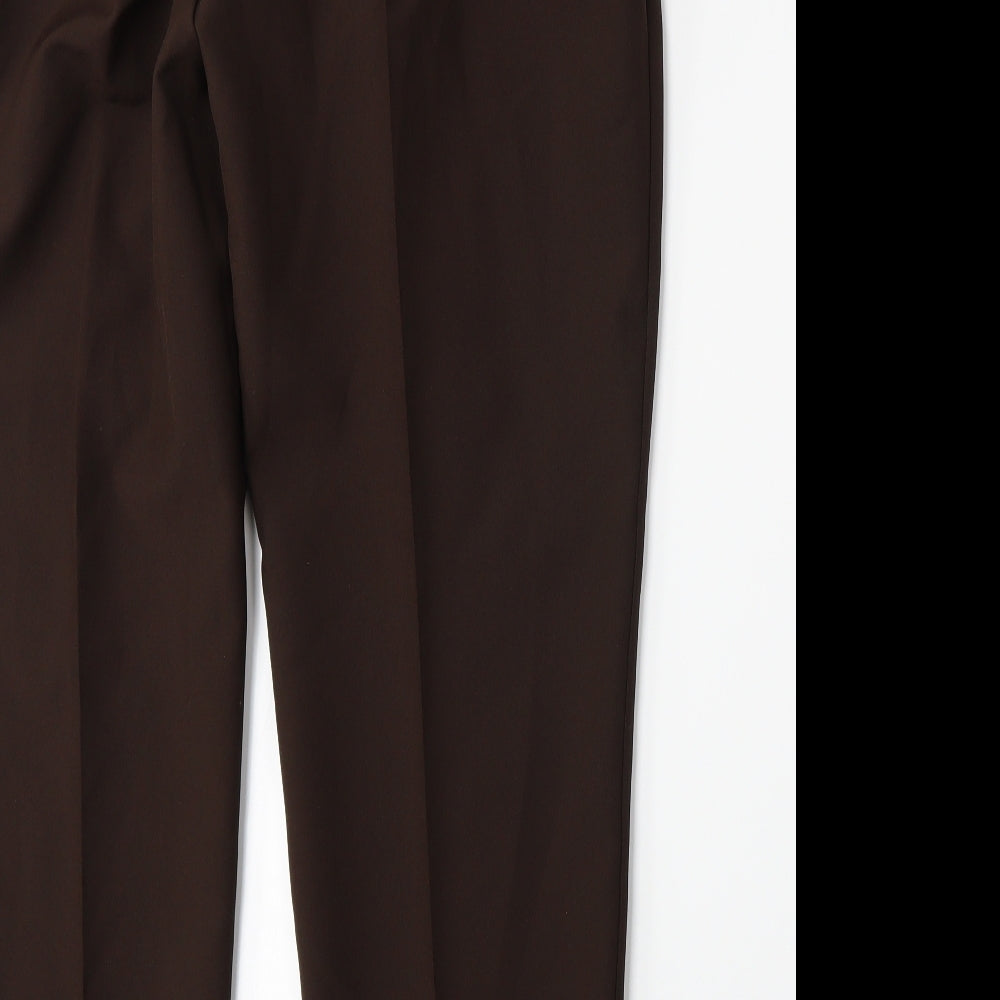 Preworn Womens Brown   Trousers  Size 16 L29 in
