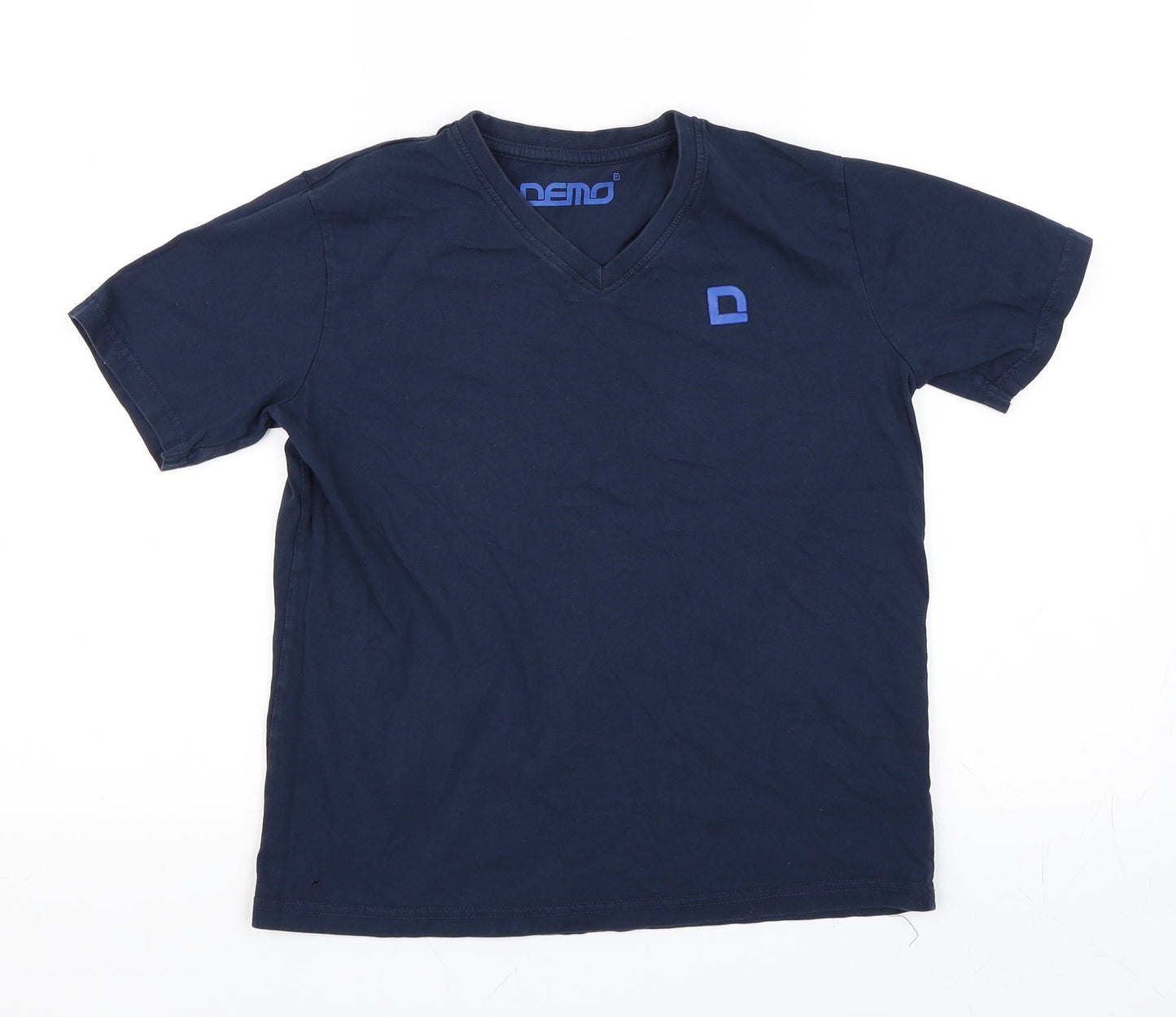 Demo Boys Blue   Basic T-Shirt Size 11-12 Years