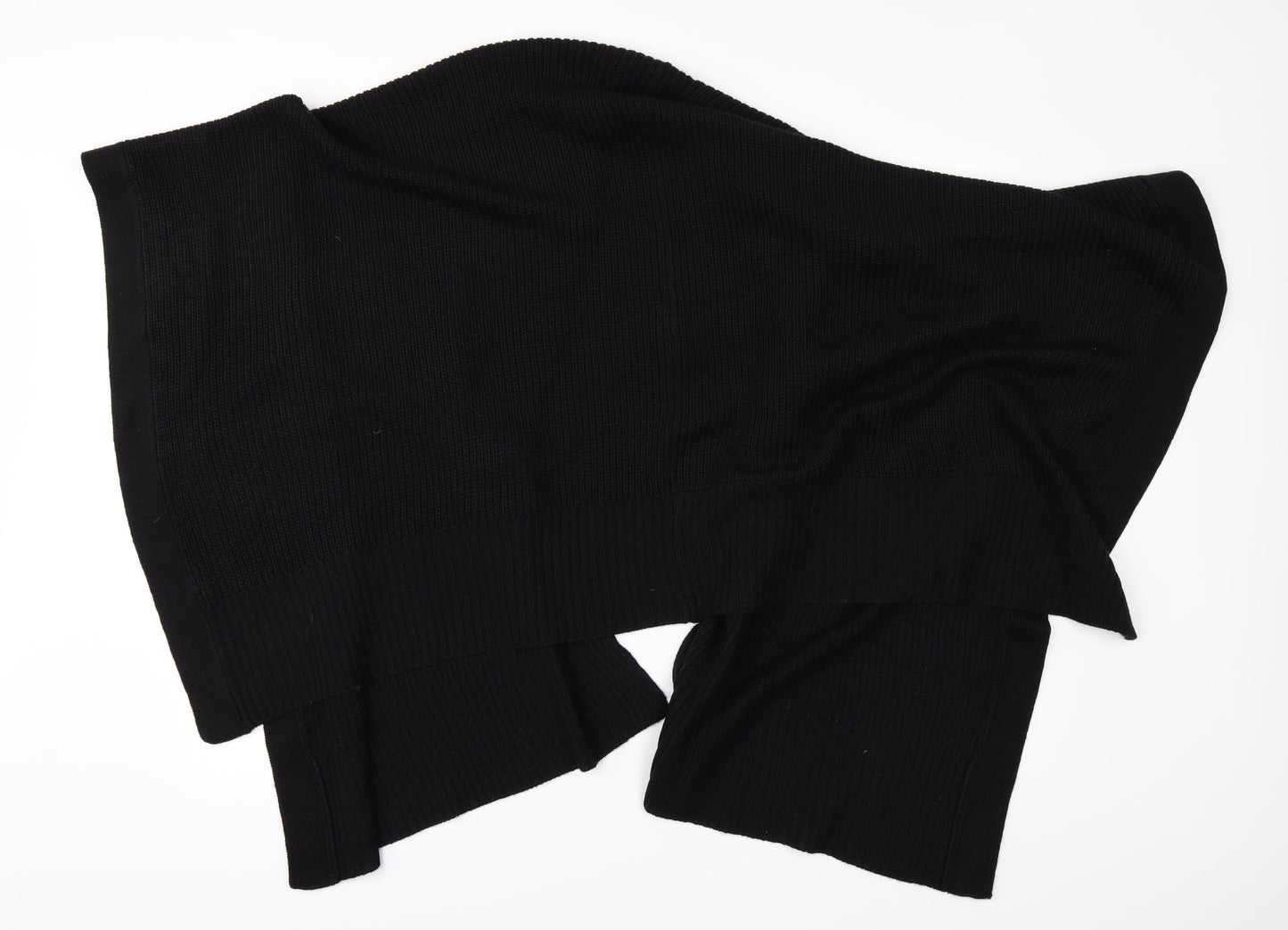 Peacocks Womens Black   Wrap Jumper One Size
