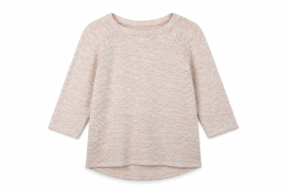 Front view of Next women’s pink jumper, size UK 12