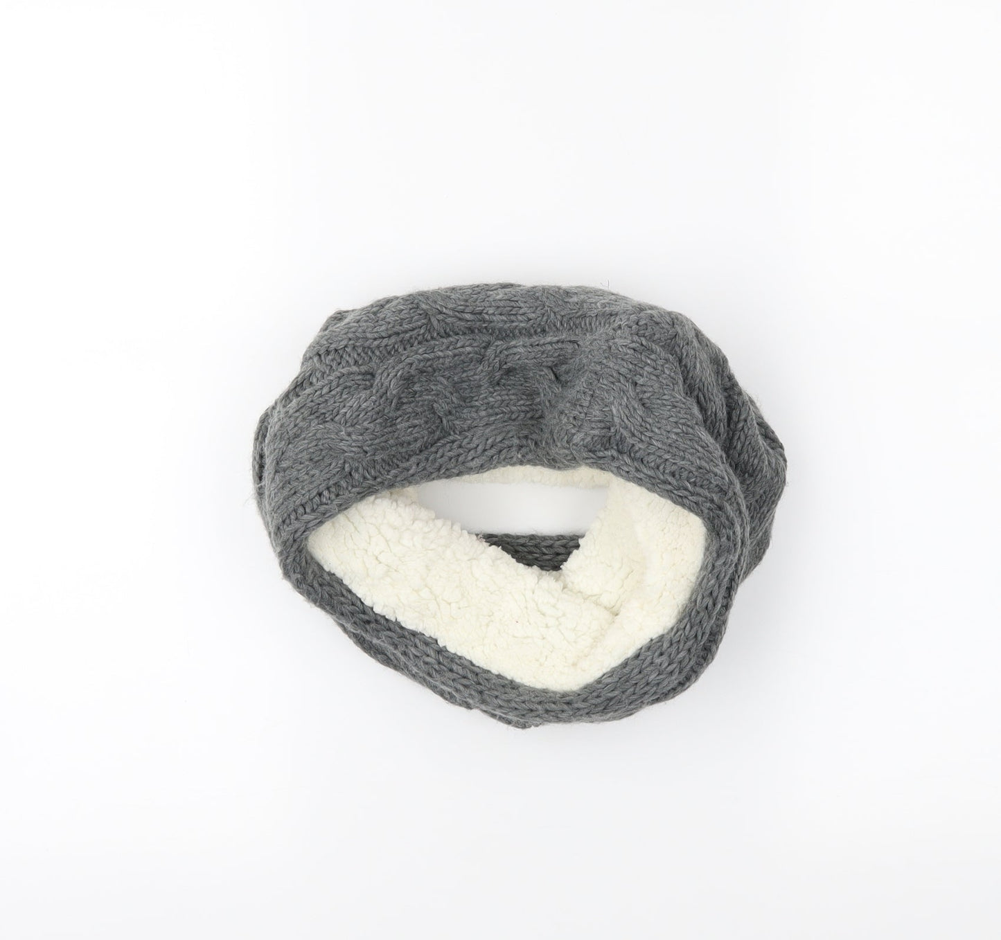 Preworn Womens Grey    Scarf