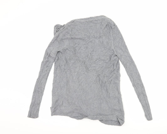 Marks and Spencer Womens Grey   Cardigan Jumper Size 14