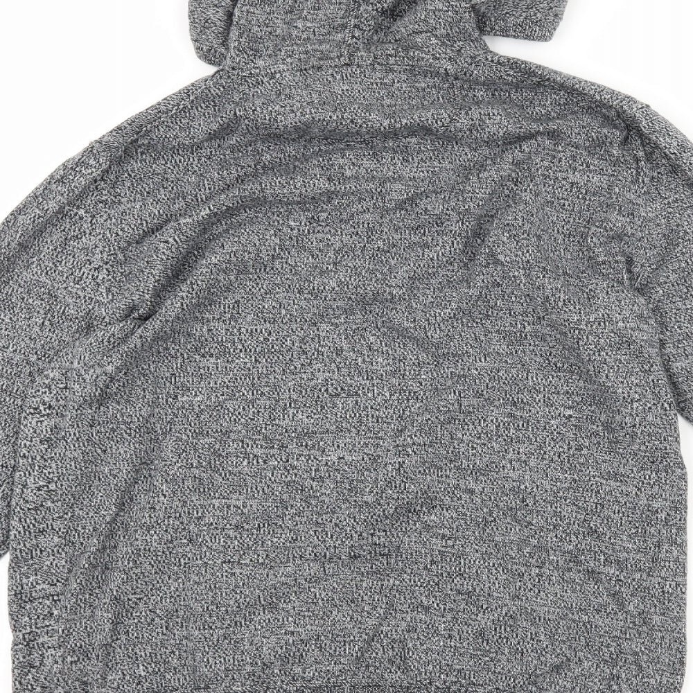 Cambridge Mens Grey   Pullover Hoodie Size M
