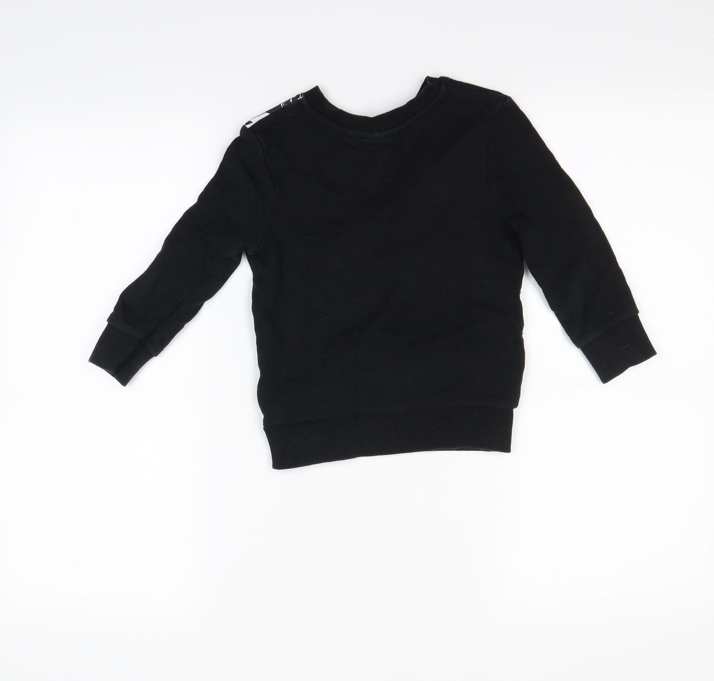 George  Girls Black   Pullover Jumper Size 2-3 Years