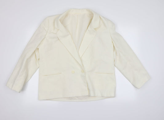 St michael Womens Yellow   Jacket  Size 16