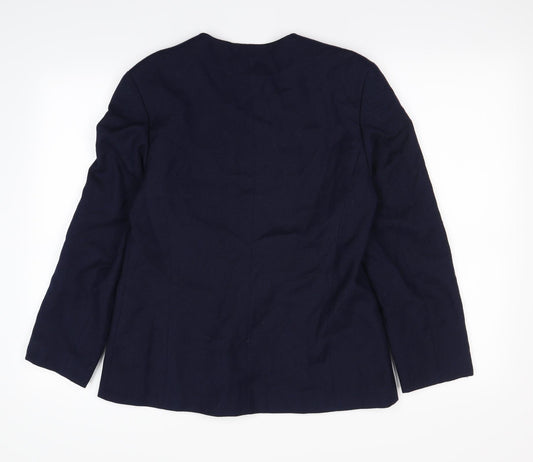 Preworn Womens Blue   Jacket  Size 10