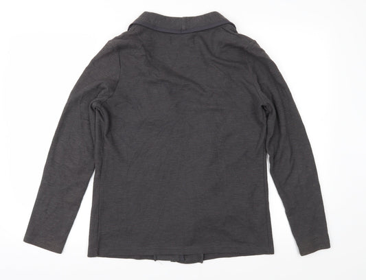 New Look Womens Grey  Jersey Jacket  Size 10