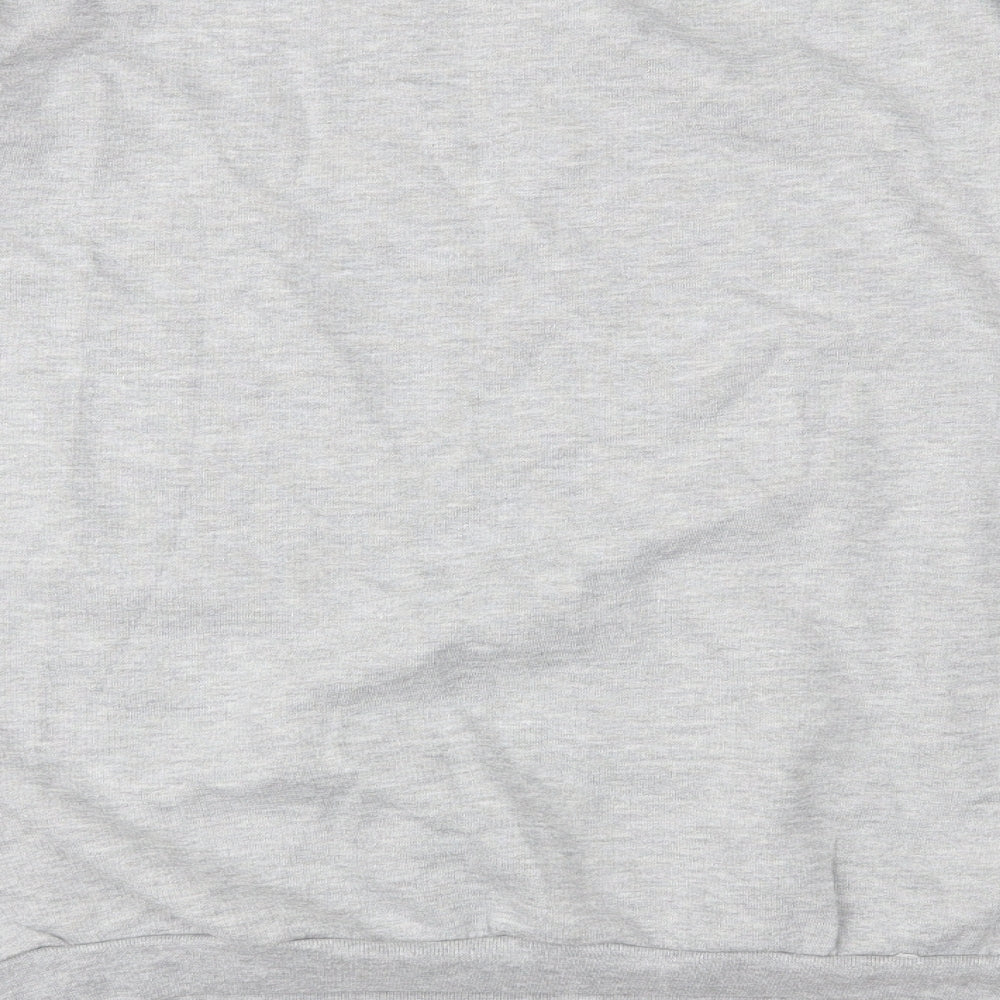 Sparks & Daughters Womens Grey  Jersey Pullover Sweatshirt Size XL