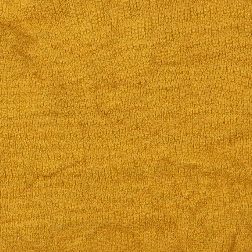Peacocks Womens Yellow  Knit Pullover Jumper Size S