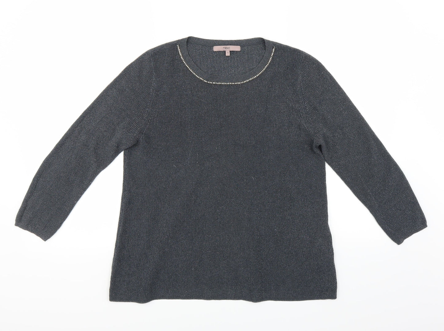 NEXT Womens Grey   Pullover Jumper Size 12