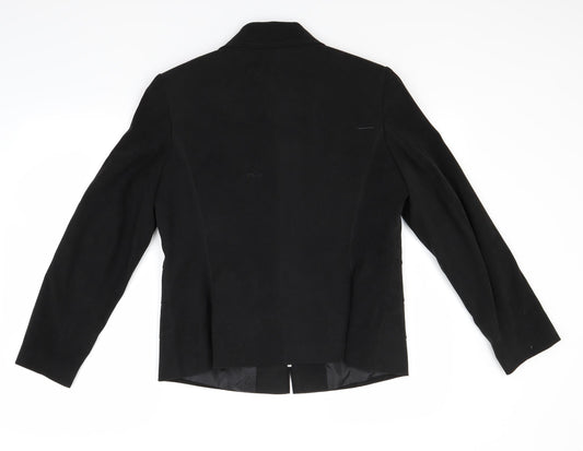 BM Womens Black   Jacket Coat Size 14