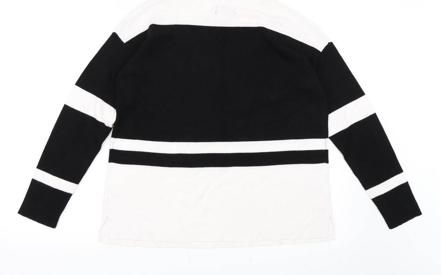 Papaya Womens Black   Pullover Jumper Size M