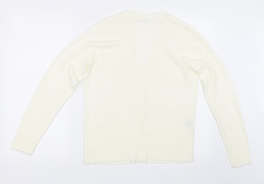 Matalan Womens Ivory   Cardigan Jumper Size 12