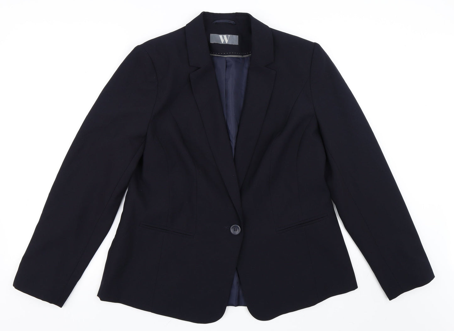 Preworn Womens Blue   Jacket Blazer Size L