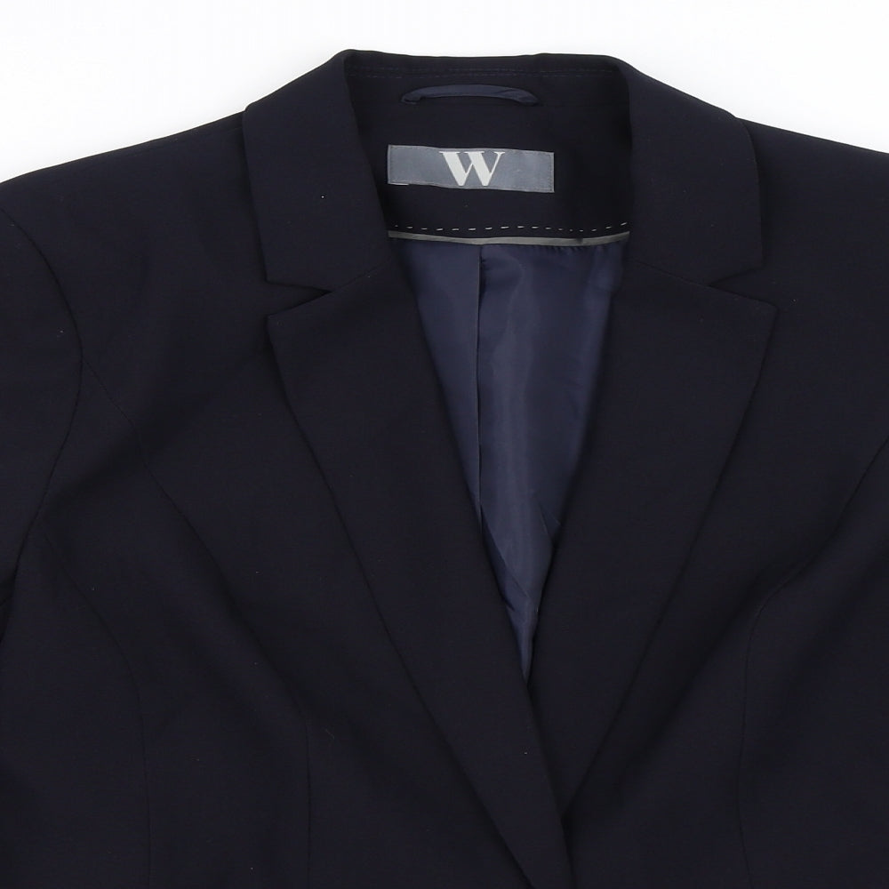 Preworn Womens Blue   Jacket Blazer Size L