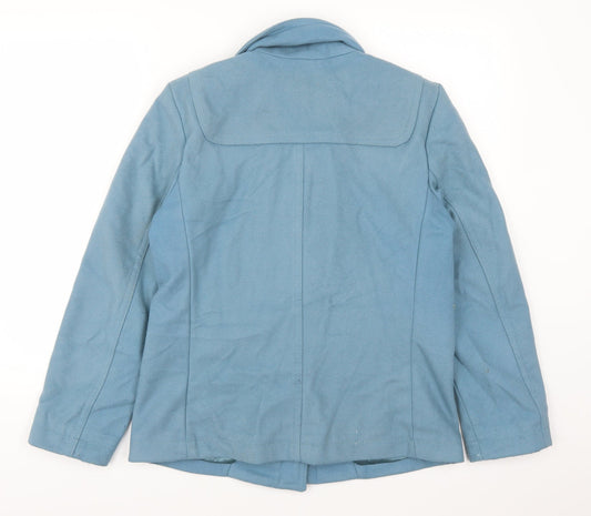 Gap Womens Blue   Pea Coat Coat Size M
