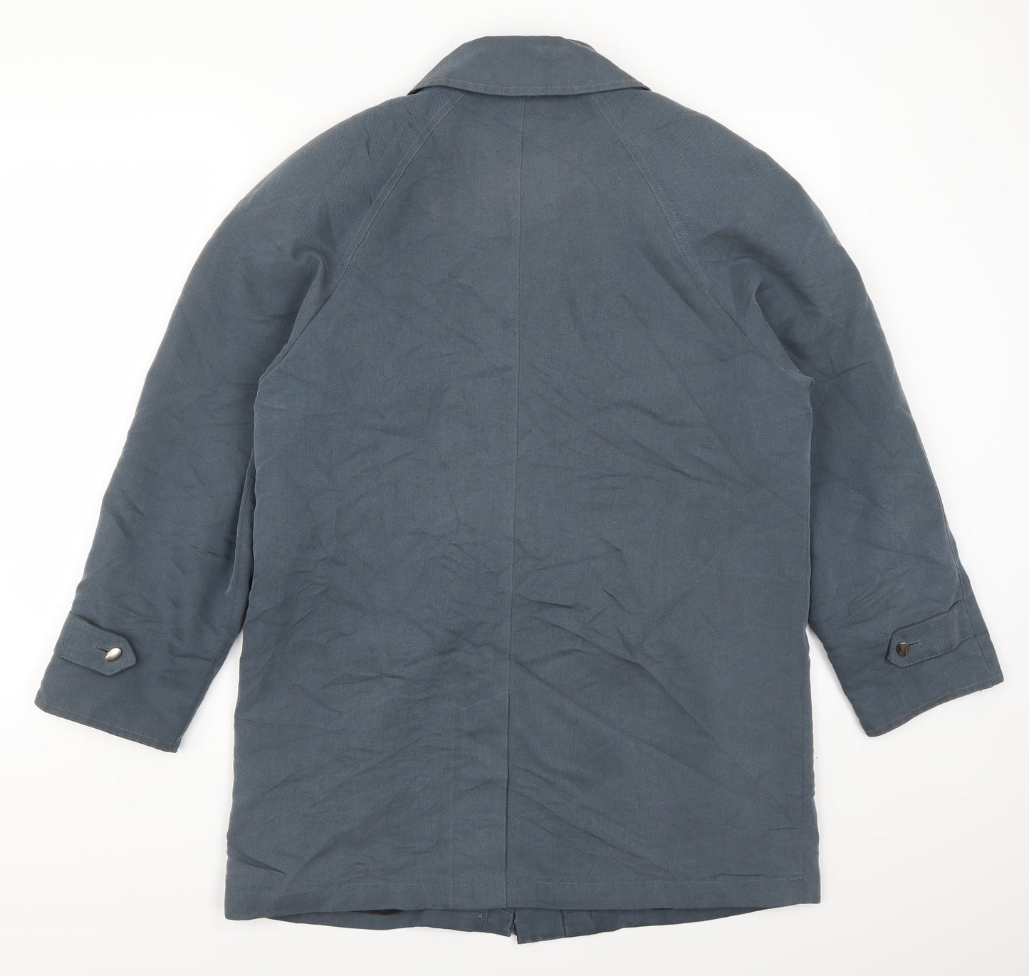 Marshall Womens Blue   Overcoat Coat Size S