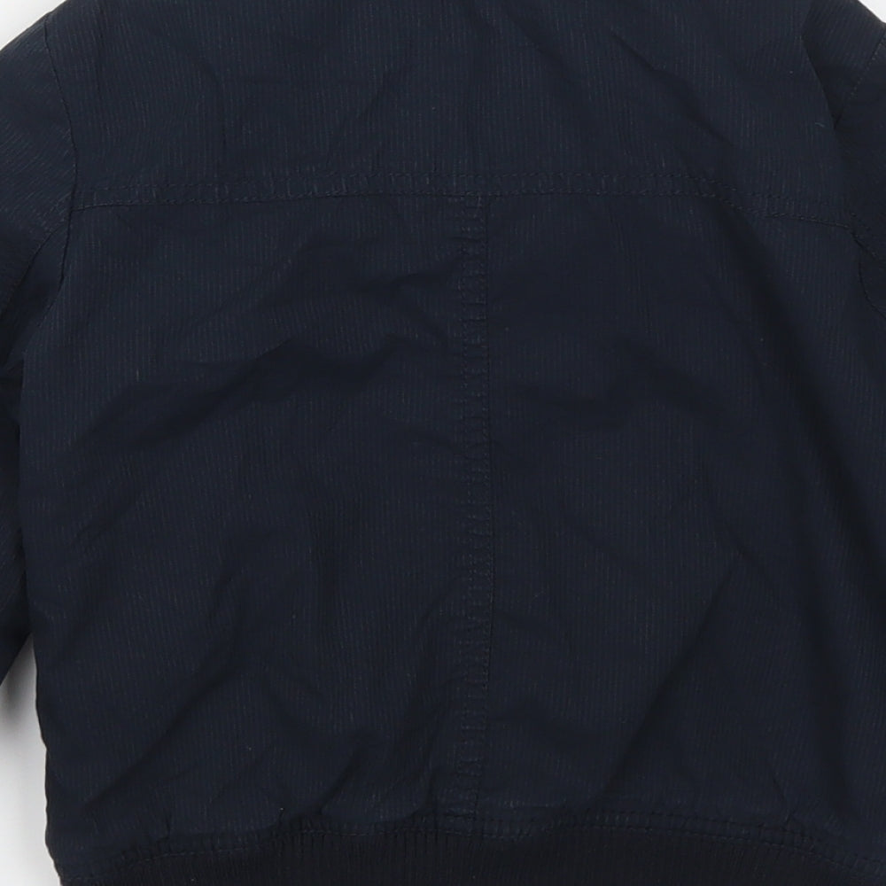 Marks and Spencer Boys Blue   Basic Coat Coat Size 5-6 Years
