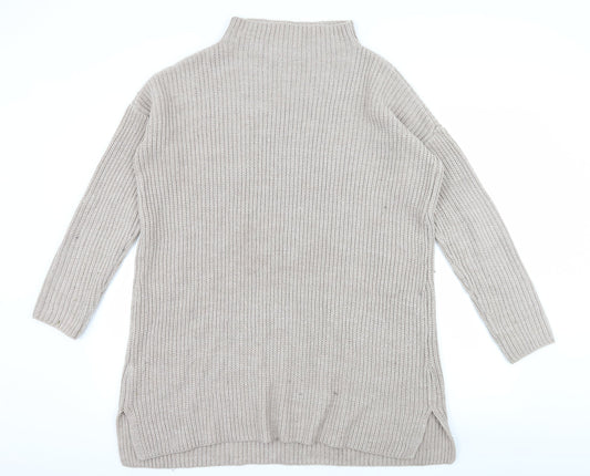 ASOS Womens Grey  Knit Jumper Dress  Size 8